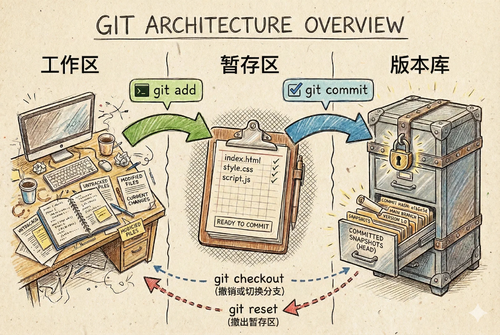Git仓库结构