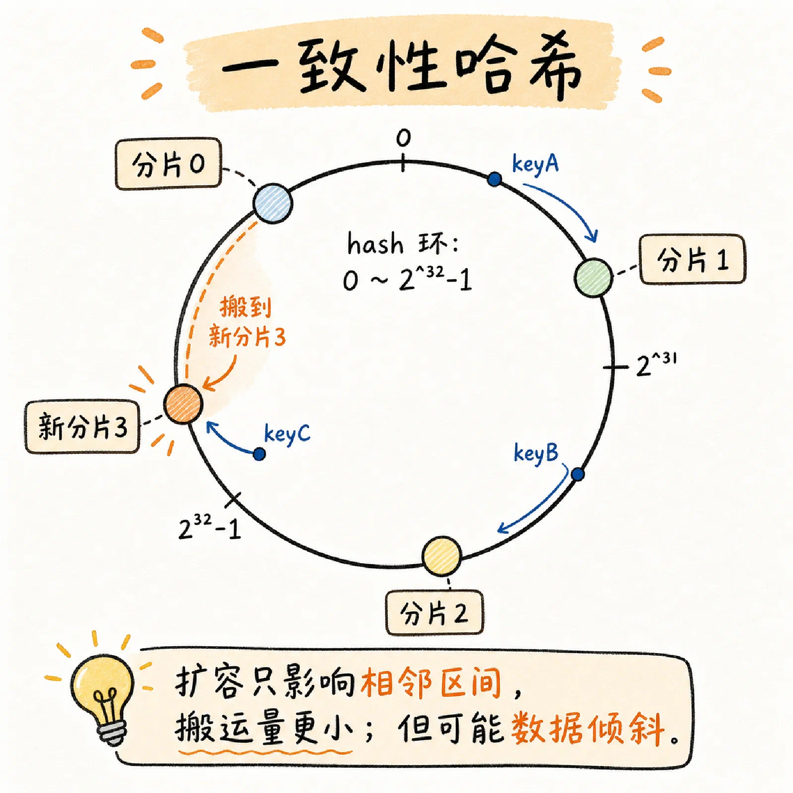 Consistent hashing