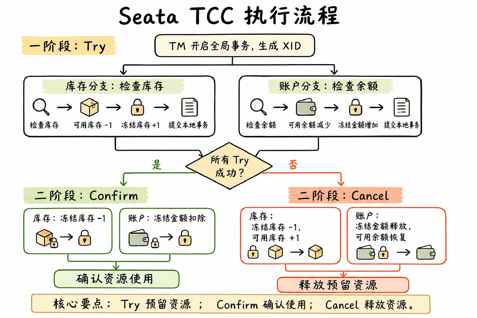 Seata TCC 流程