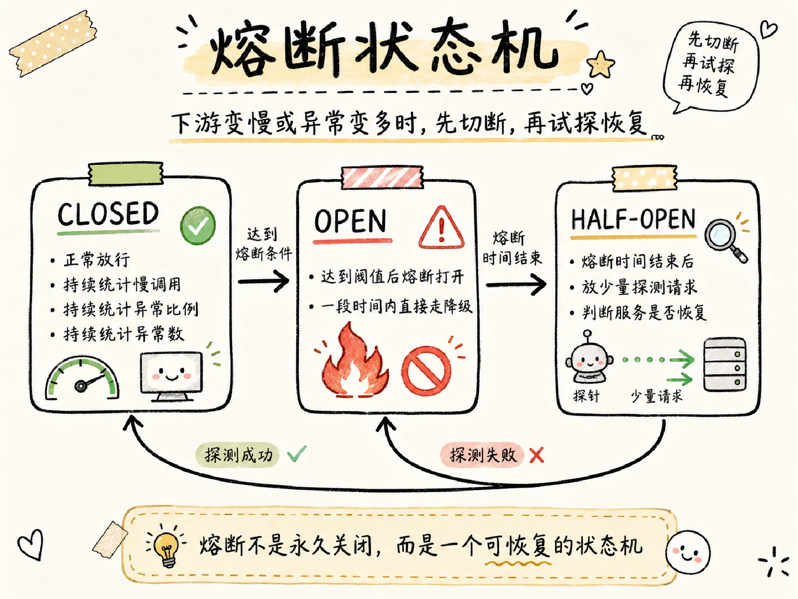 Sentinel 熔断状态机