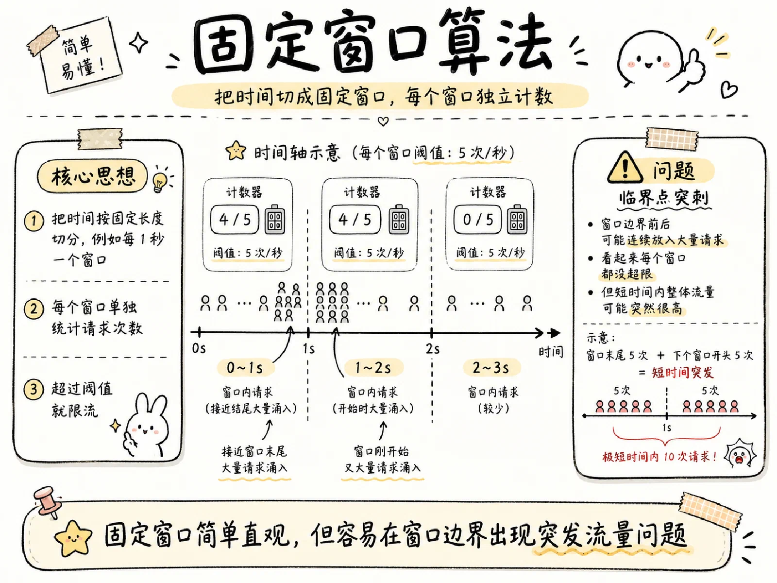 固定窗口与滑动窗口